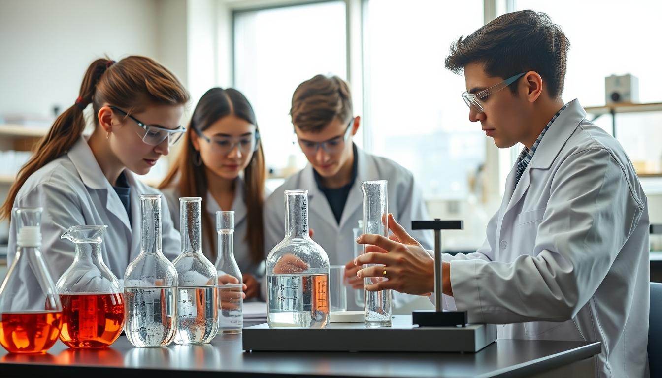 Students collaborating in study space